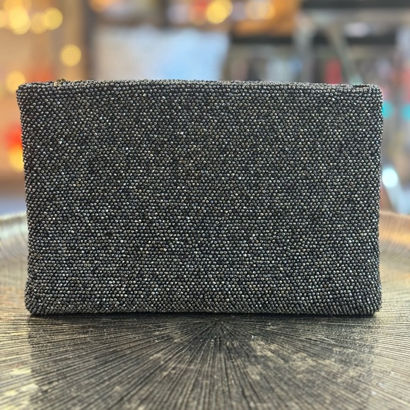 VTG Sparkly Beaded Clutch Pouch - Picture 4 of 9